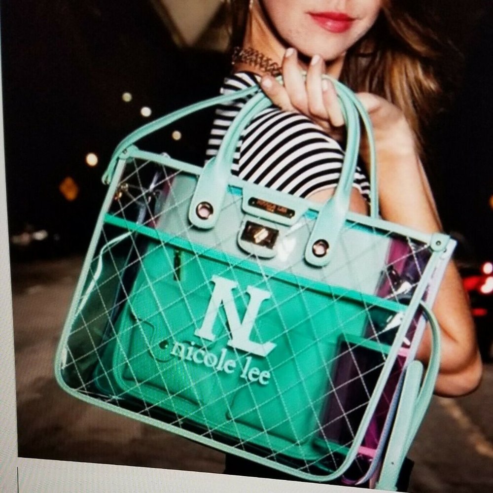 Nicole Lee Translucent Tote Bag